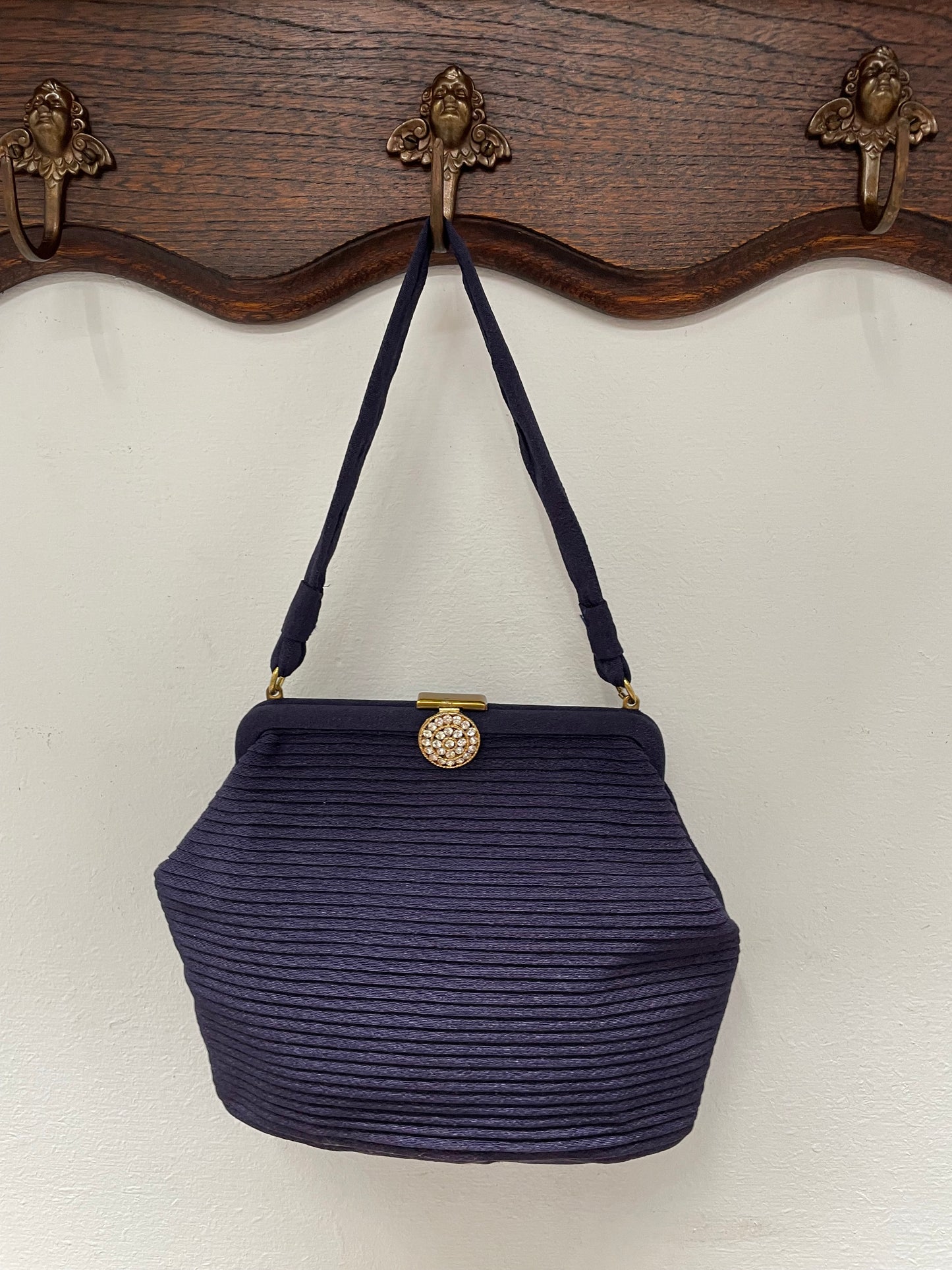 Vintage Blue Evening Bag