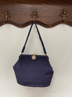 Vintage Blue Evening Bag | Antique & Vintage | Moonee Ponds Antiques | Australia Wide Delivery