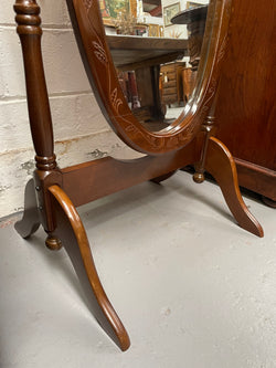 Vintage Carved Cheval Mirror | Antique & Vintage | Moonee Ponds Antiques | Australia Wide Delivery