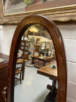 Vintage Carved Cheval Mirror | Antique & Vintage | Moonee Ponds Antiques | Australia Wide Delivery