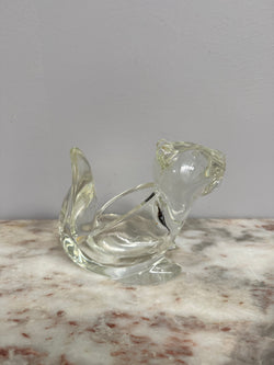Charming Vintage Art Glass Squirrel Moonee Ponds Antiques