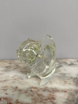 Charming Vintage Art Glass Squirrel Moonee Ponds Antiques