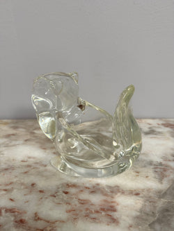 Charming Vintage Art Glass Squirrel Moonee Ponds Antiques