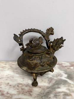 Bronze Chinese Dragon Teapot Moonee Ponds Antiques