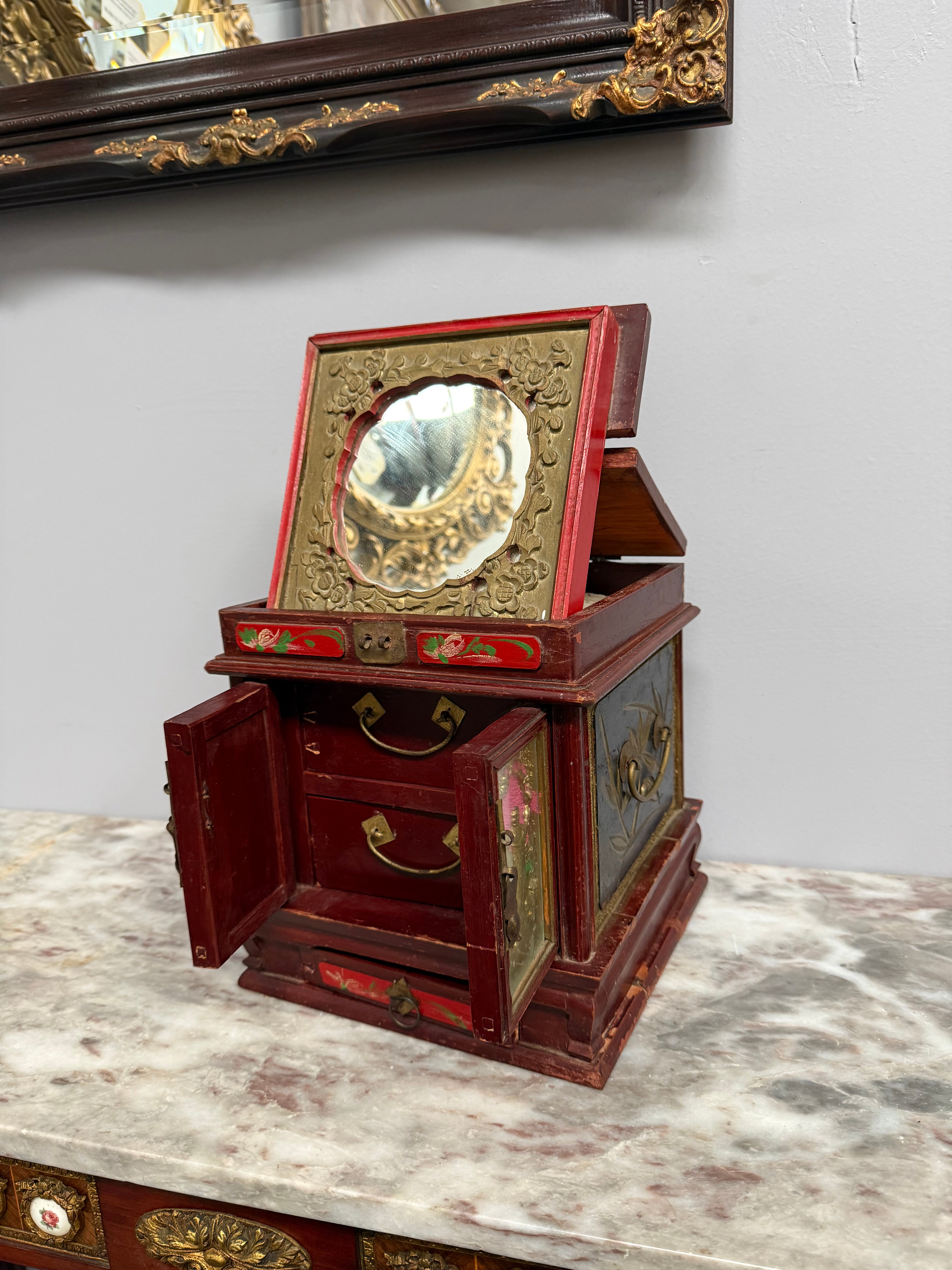 Antique Chinese Dressing Box Qing Dynasty C1900 | Antique & Vintage | Moonee Ponds Antiques | Australia Wide Delivery