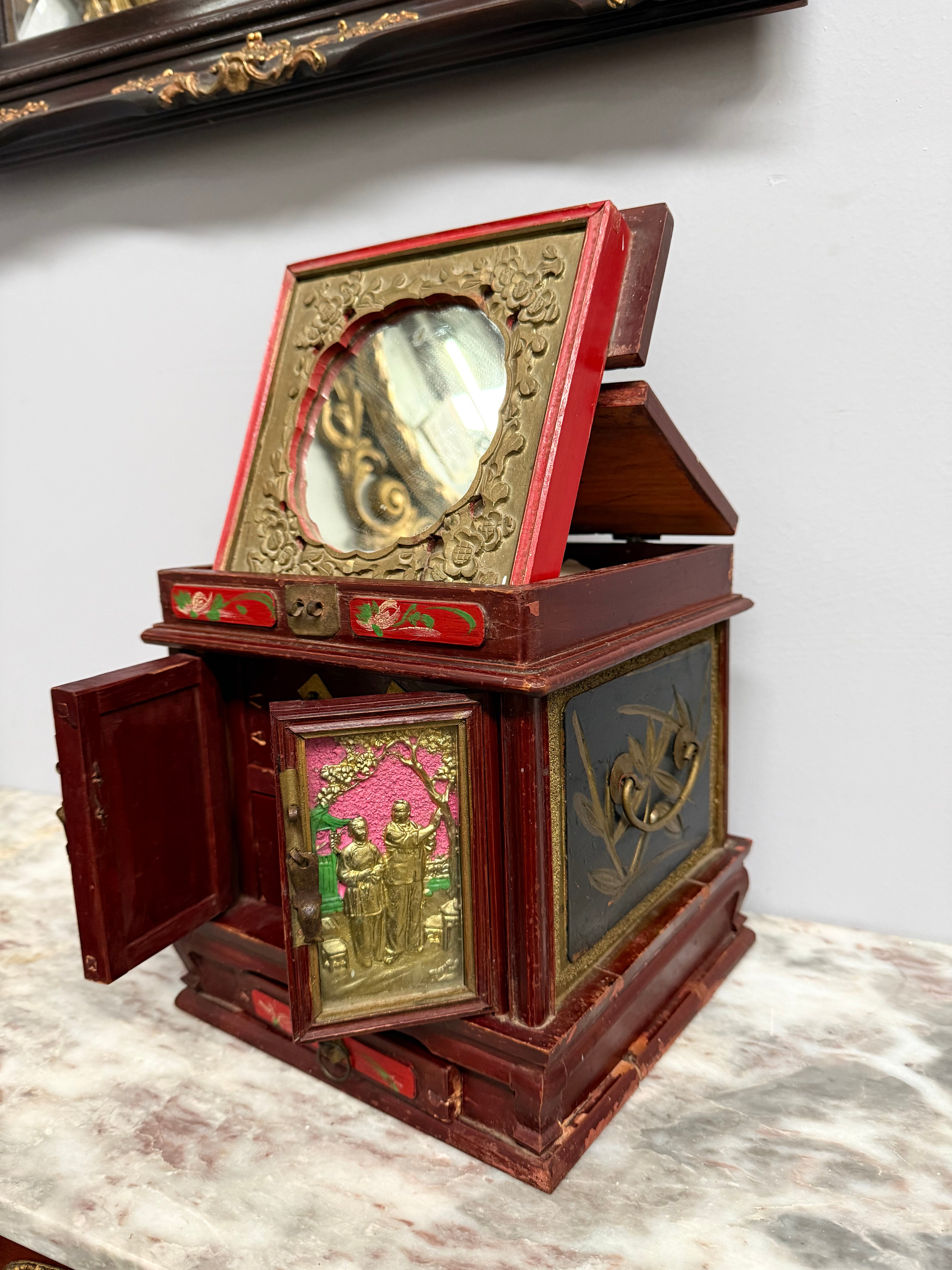 Antique Chinese Dressing Box Qing Dynasty C1900 | Antique & Vintage | Moonee Ponds Antiques | Australia Wide Delivery