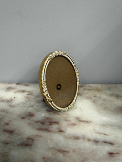 Vintage Small Oval Danish Design Picture Frame Moonee Ponds Antiques