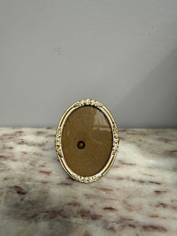 Vintage Small Oval Danish Design Picture Frame Moonee Ponds Antiques