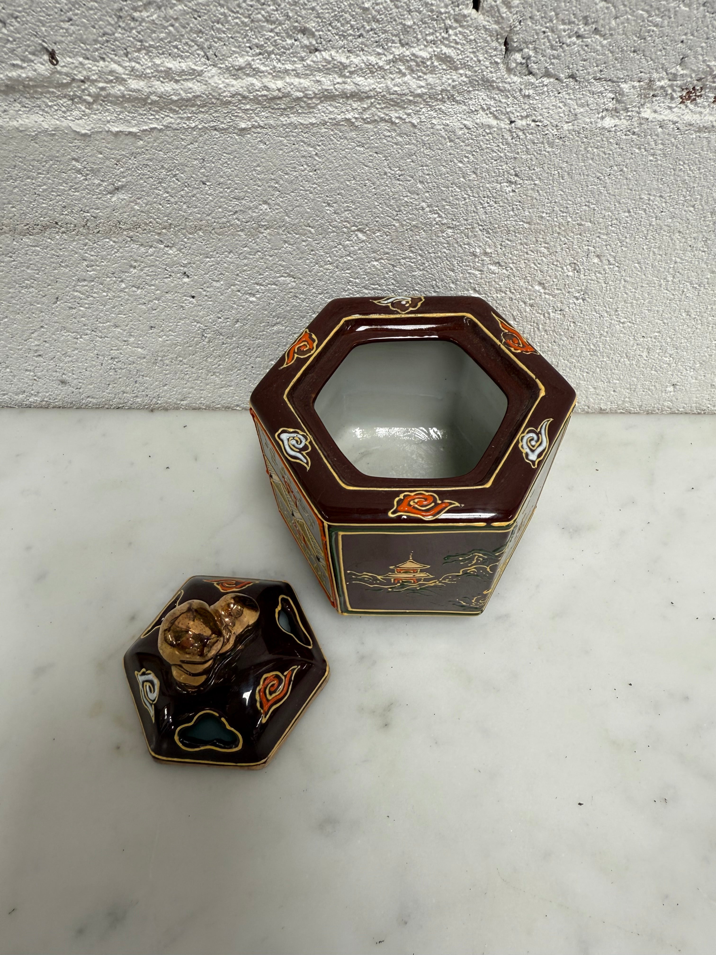 Vintage Satsuma Incense Burner | Antique & Vintage | Moonee Ponds Antiques | Australia Wide Delivery