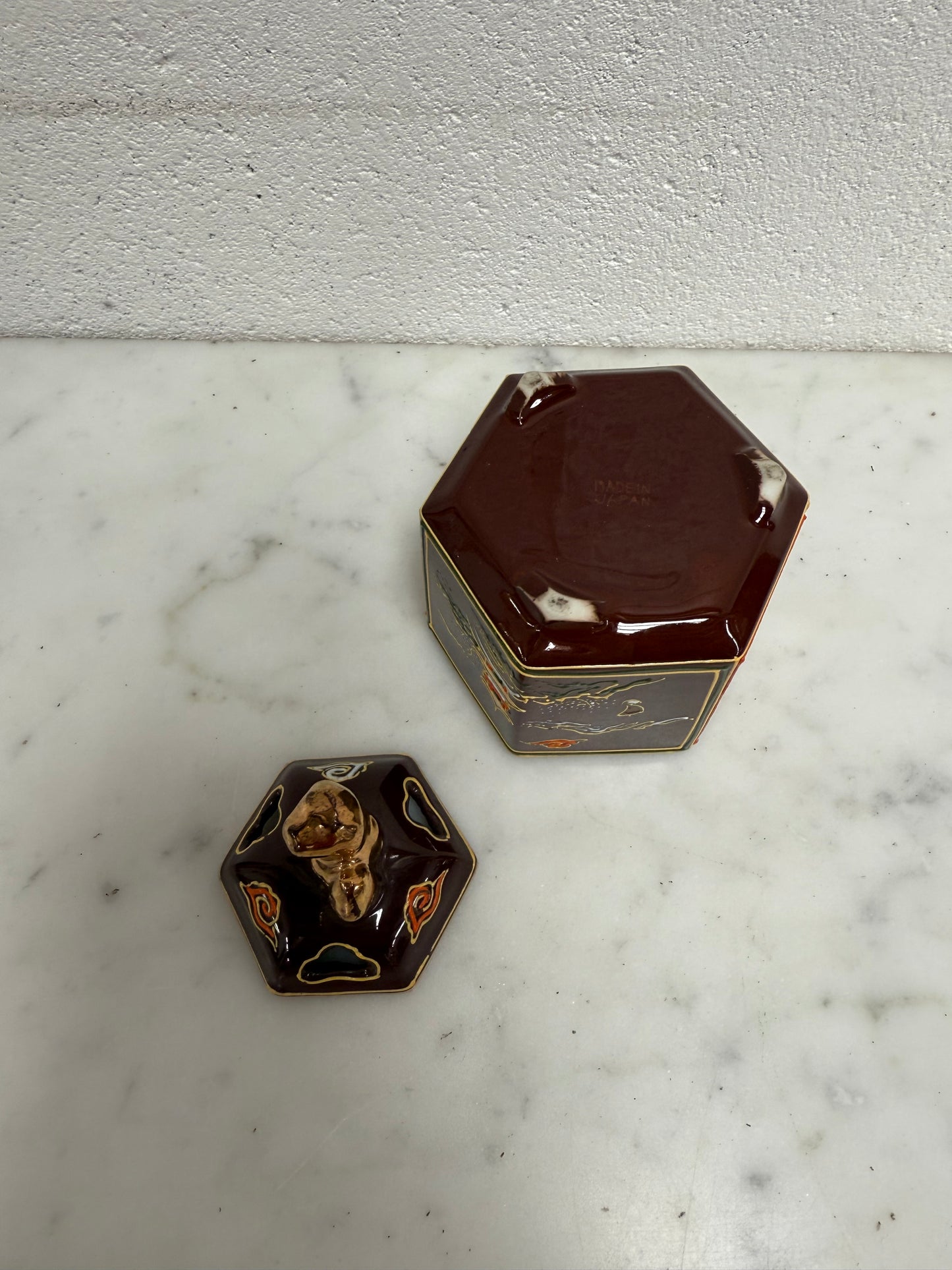 Vintage Satsuma Incense Burner