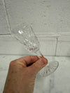 Set of 4 Vintage Lismore Pattern Waterford Crystal Sherry Glasses | Antique & Vintage | Moonee Ponds Antiques | Australia Wide Delivery
