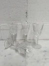 Set of 4 Vintage Lismore Pattern Waterford Crystal Sherry Glasses | Antique & Vintage | Moonee Ponds Antiques | Australia Wide Delivery