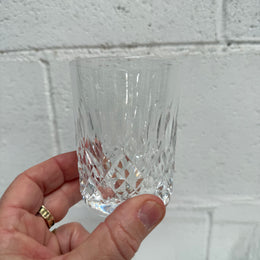 Vintage Set of Six Waterford Crystal Tumblers Lismore Pattern