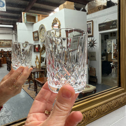 Vintage Set of Six Waterford Crystal Tumblers Lismore Pattern