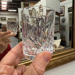 Vintage Set of Four Waterford Crystal Tumblers Lismore Pattern