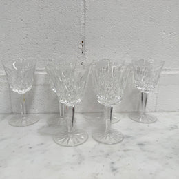 Set of 6 Vintage Waterford Crystal Sherry/Port Glasses