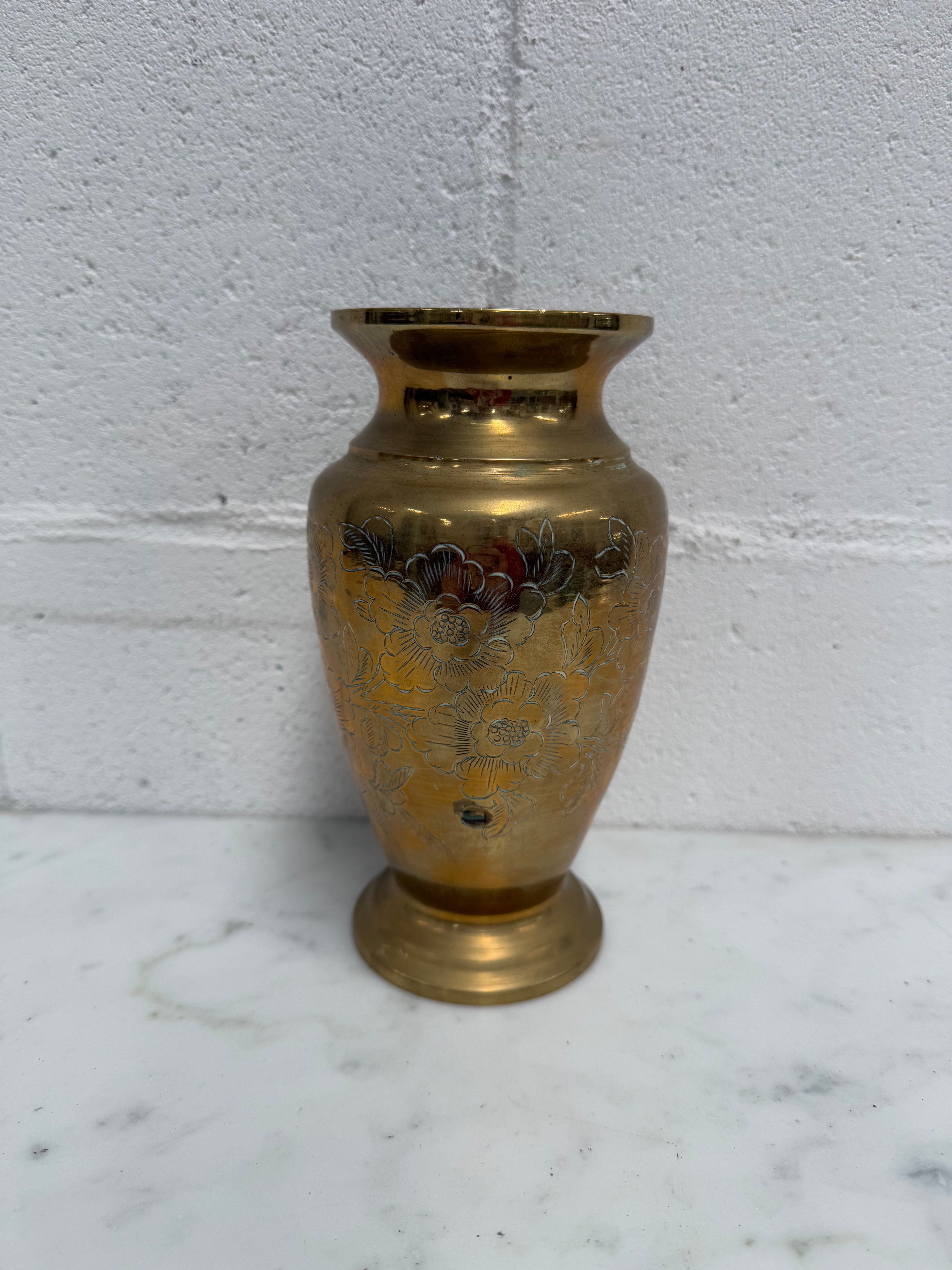 Vintage Bronze Incised Vase | Antique & Vintage | Moonee Ponds Antiques | Australia Wide