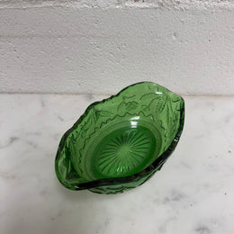 Vintage Garden Glass Bowl