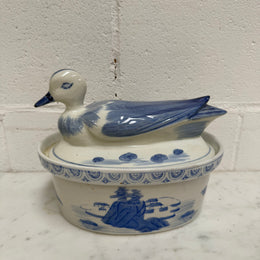 Vintage Chinese Duck Tureen