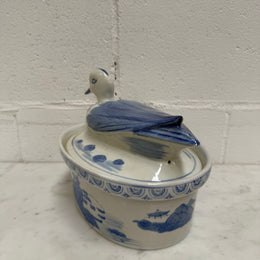Vintage Chinese Duck Tureen