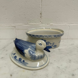 Vintage Chinese Duck Tureen