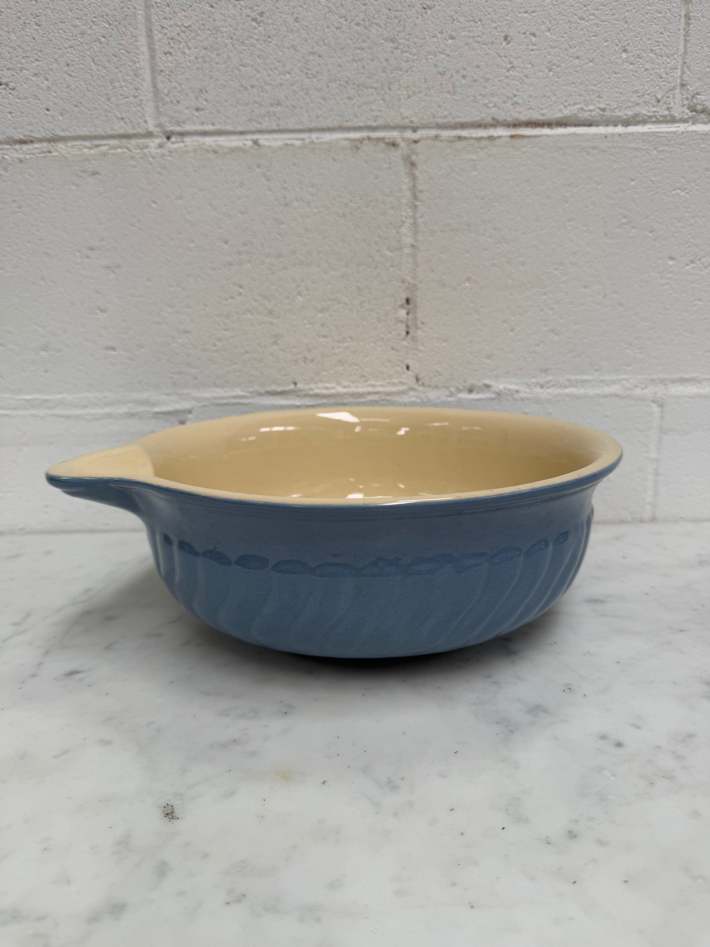 Vintage Hoffman Pottery Mixing Bowl