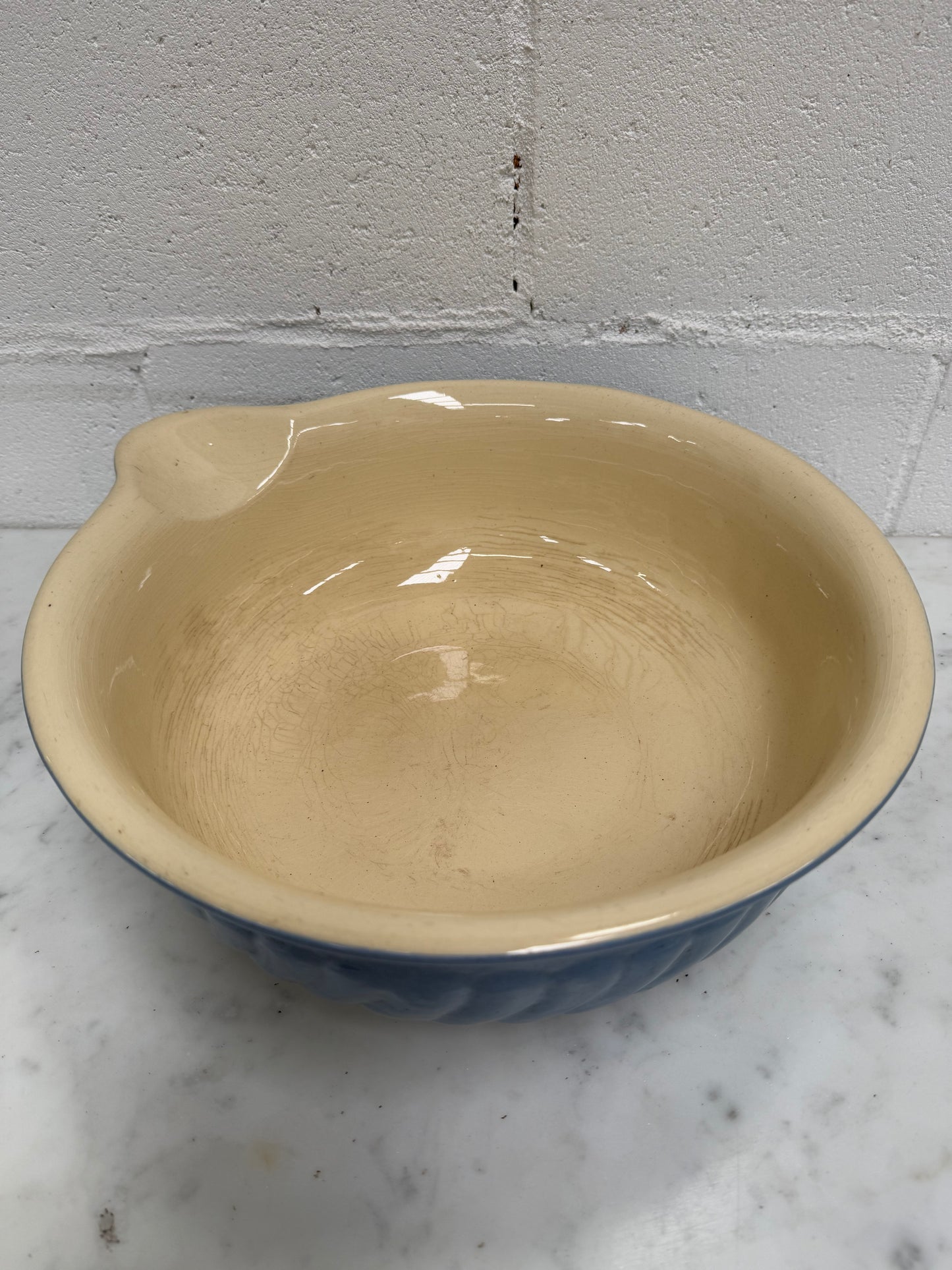 Vintage Hoffman Pottery Mixing Bowl
