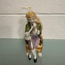 Vintage Musician Male Figurine