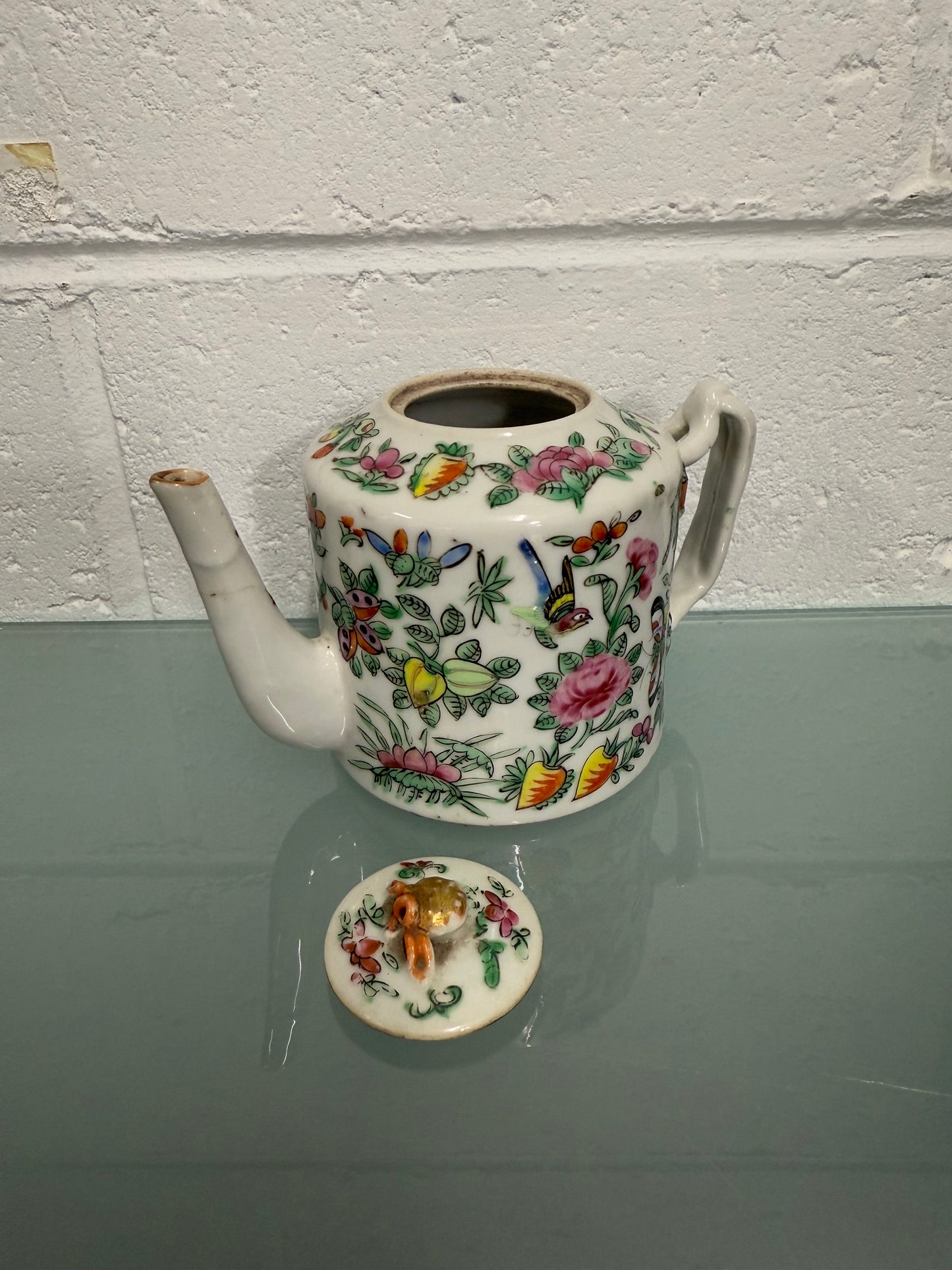 Antique Chinese Miniature Teapot