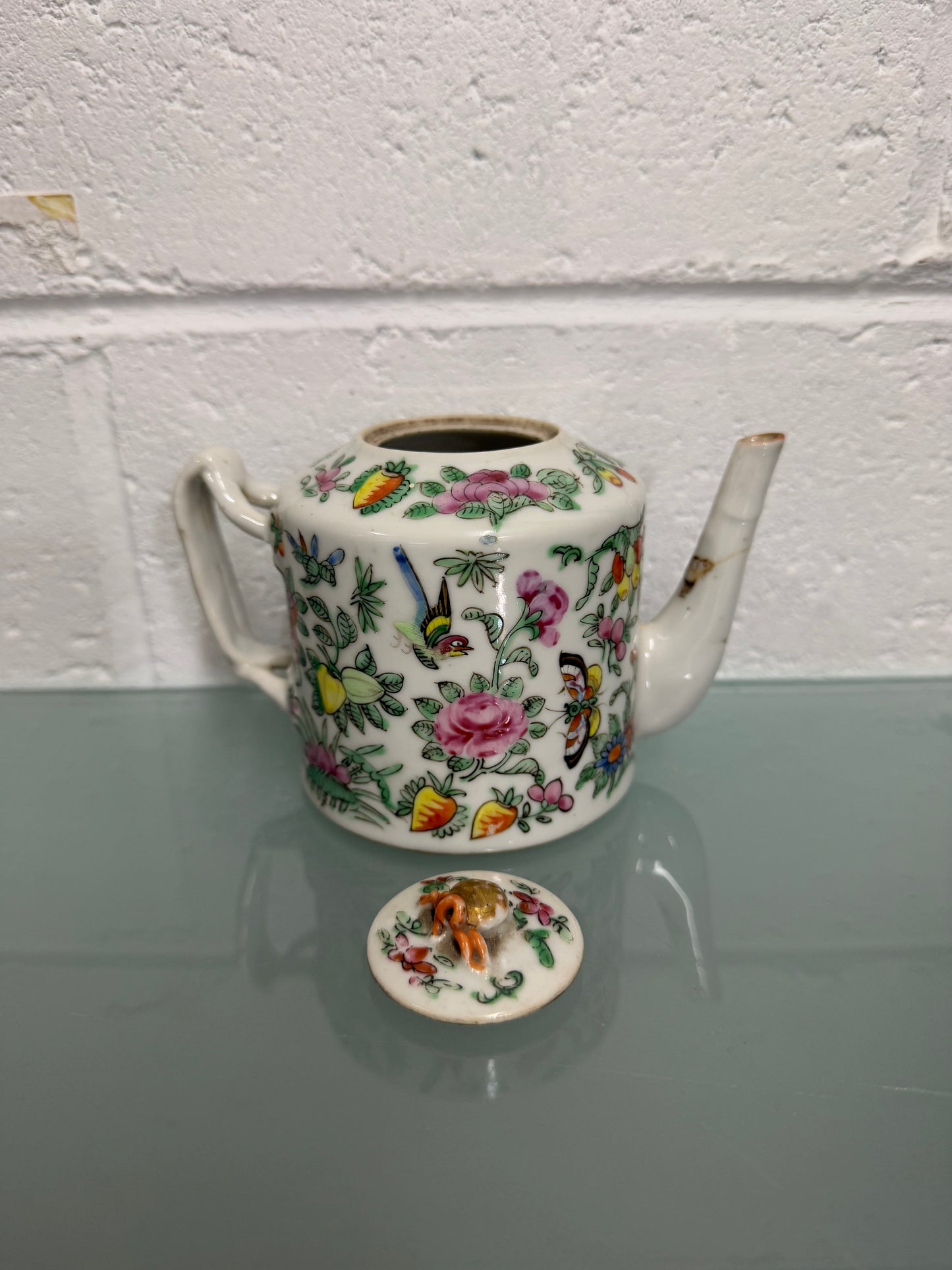 Antique Chinese Miniature Teapot