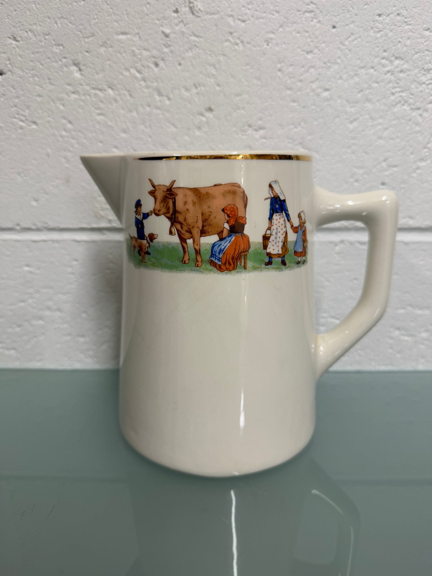 Large Vintage Milk Jug