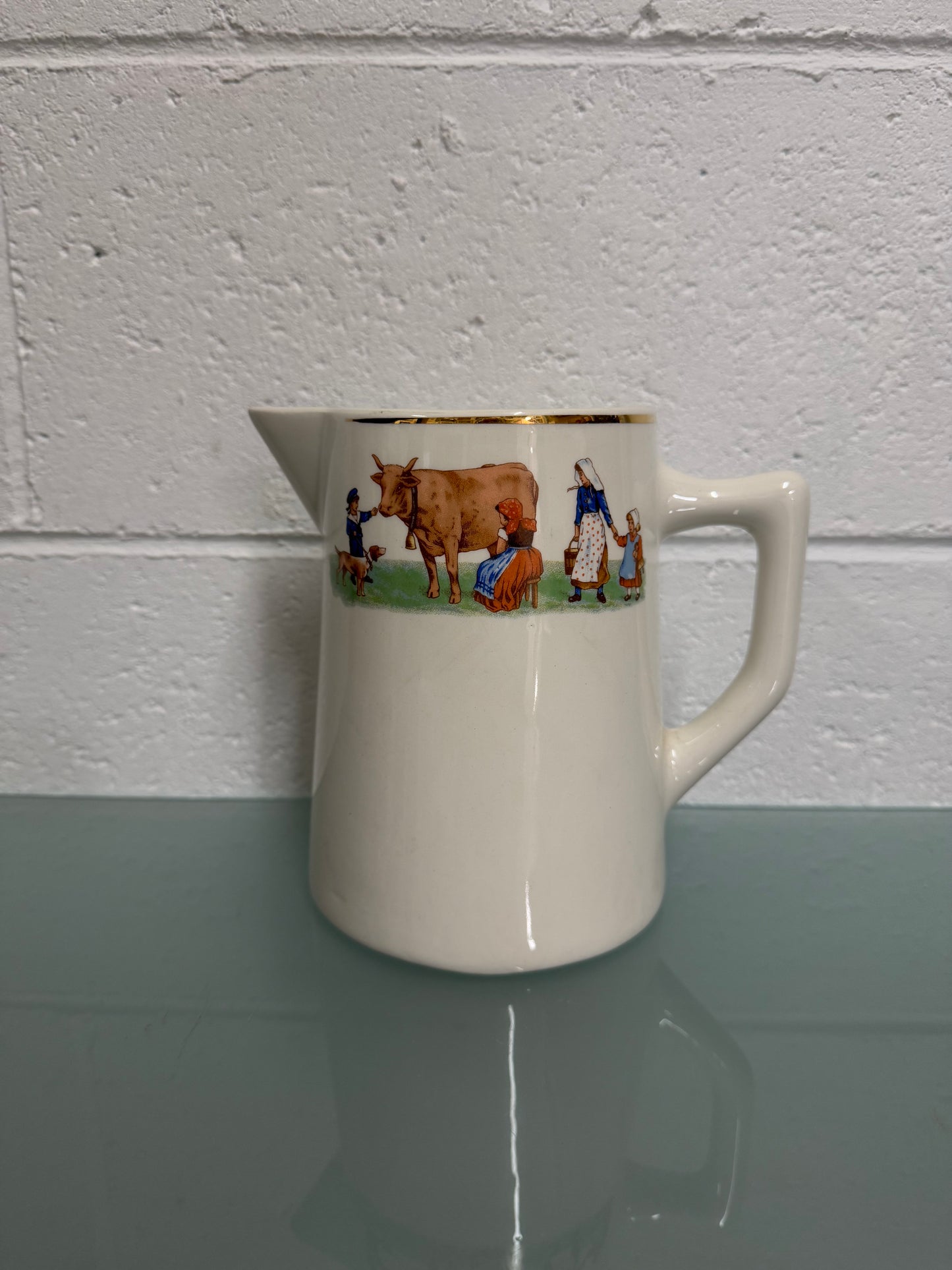 Large Vintage Milk Jug