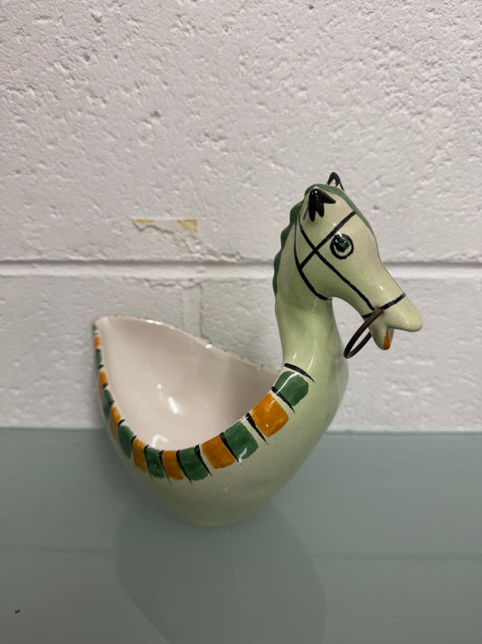 Vintage Bitossi Italian Horse Bowl AF