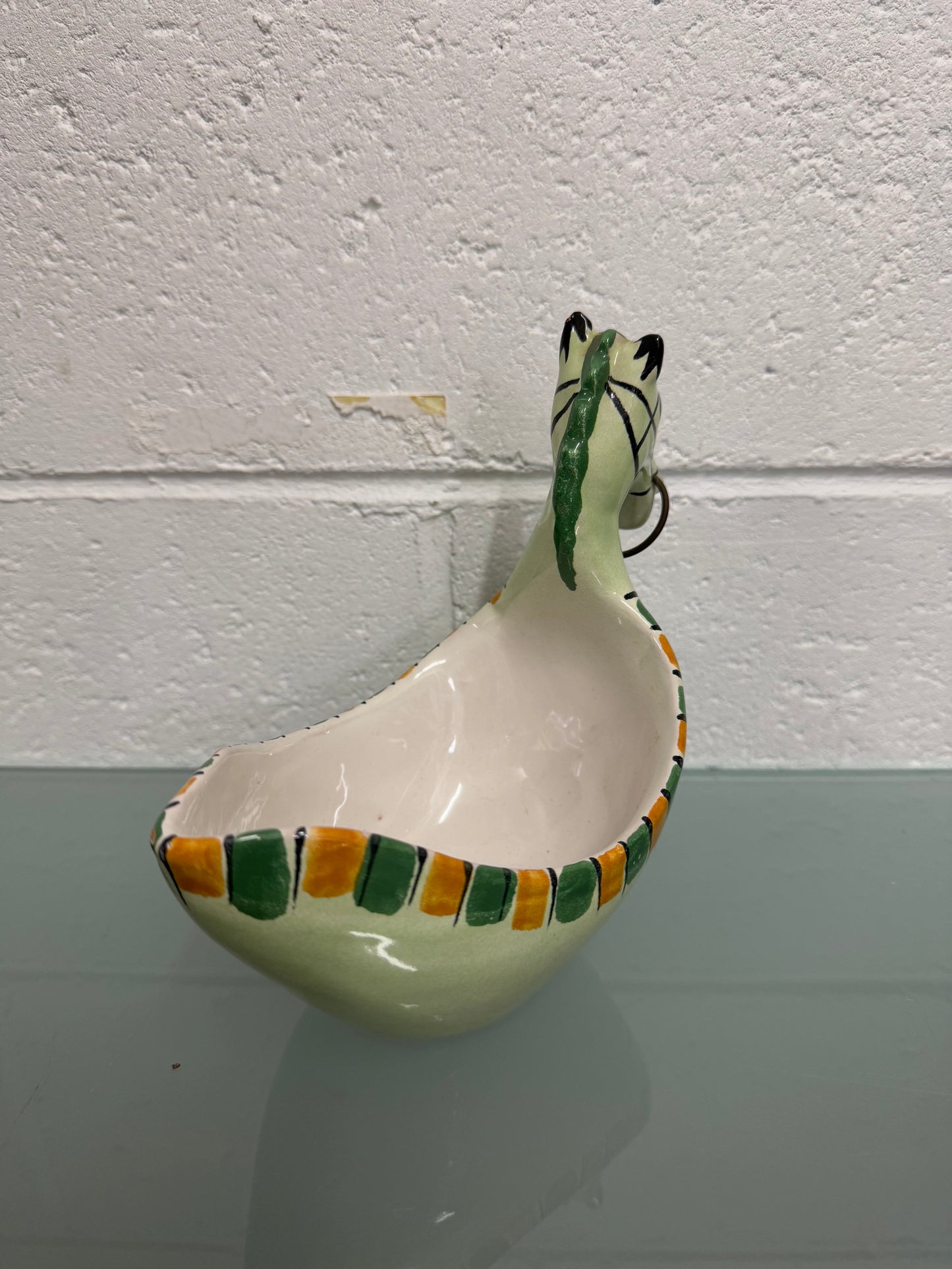 Vintage Bitossi Italian Horse Bowl AF