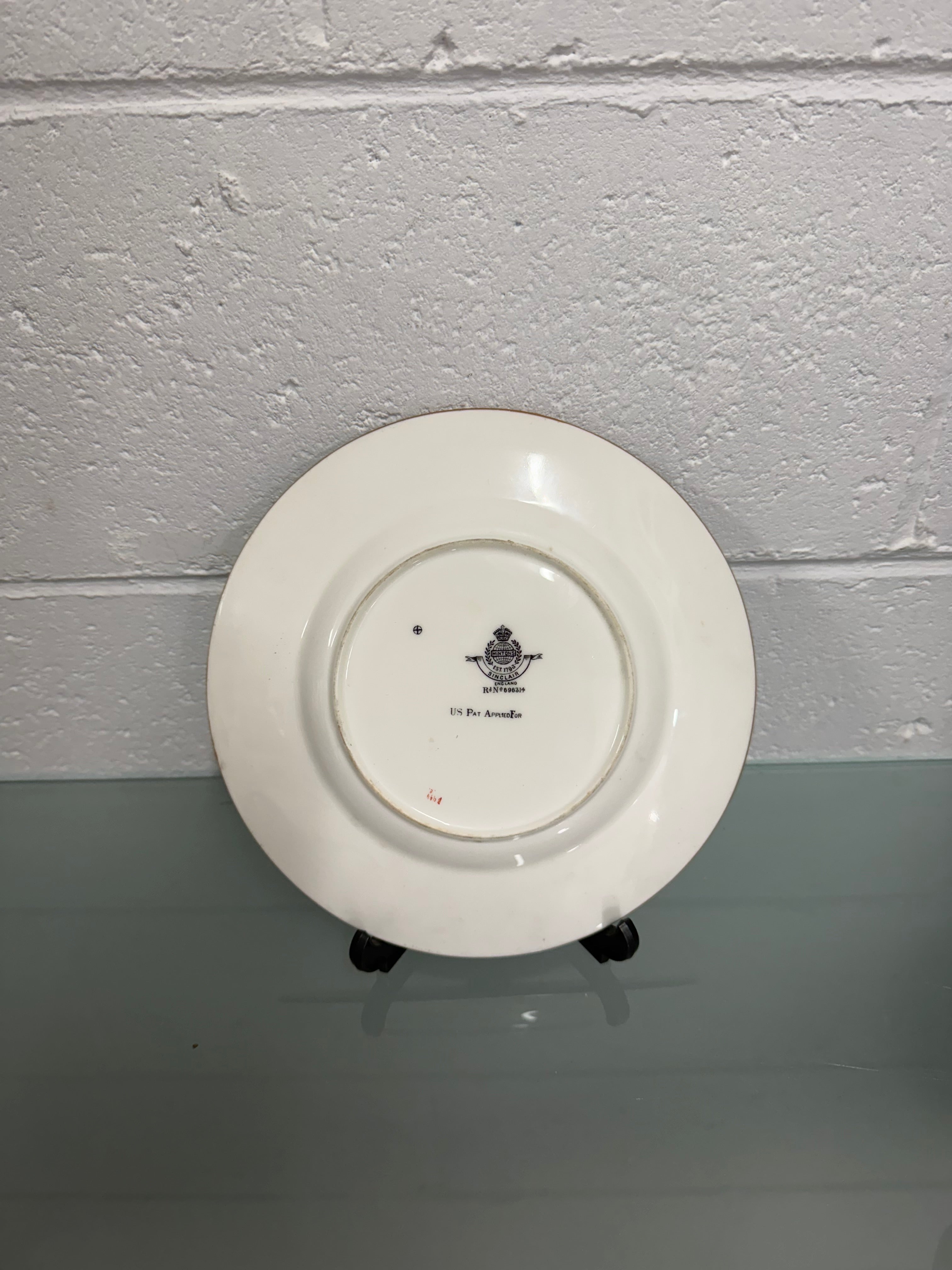 Minton Sinclair Decorative Plate | Antique & Vintage | Moonee Ponds Antiques | Australia Wide Delivery