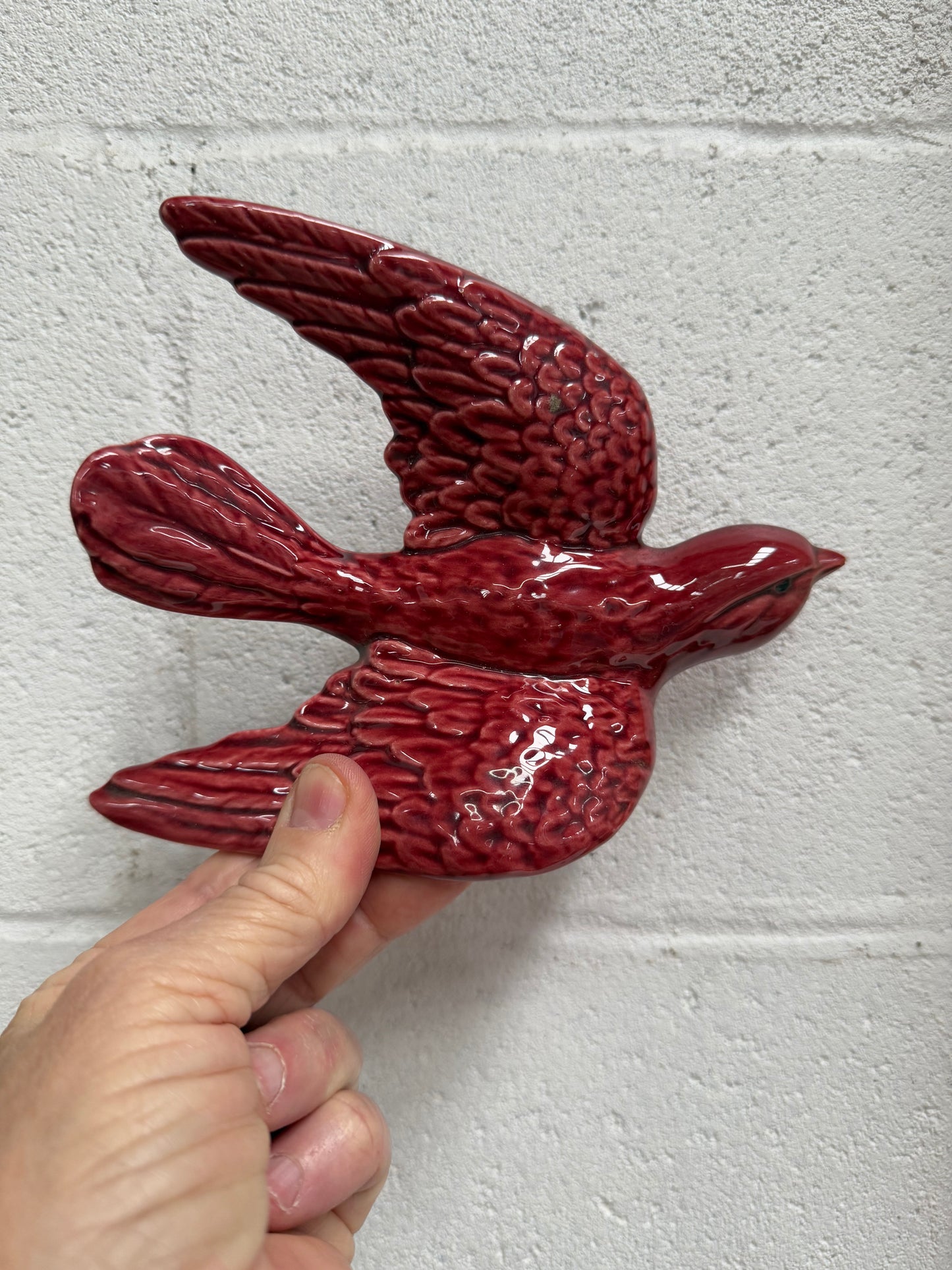 Pair of Vintage Rosedale Flying Birds