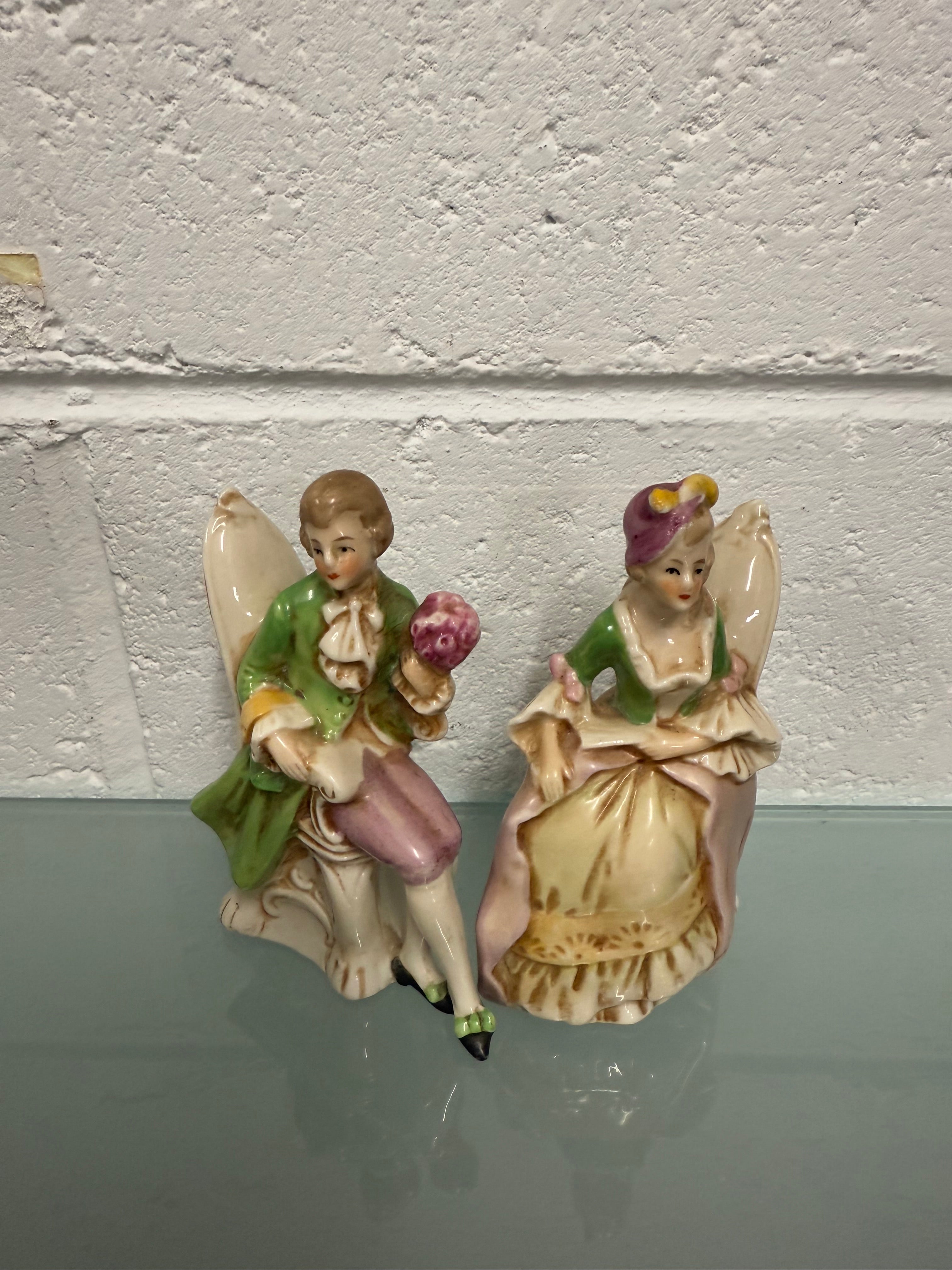 Pair of Male and Female German Figures | Antique & Vintage | Moonee Ponds Antiques | Australia Wide