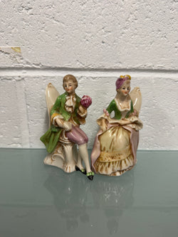 Pair of Male and Female German Figures | Antique & Vintage | Moonee Ponds Antiques | Australia Wide Delivery