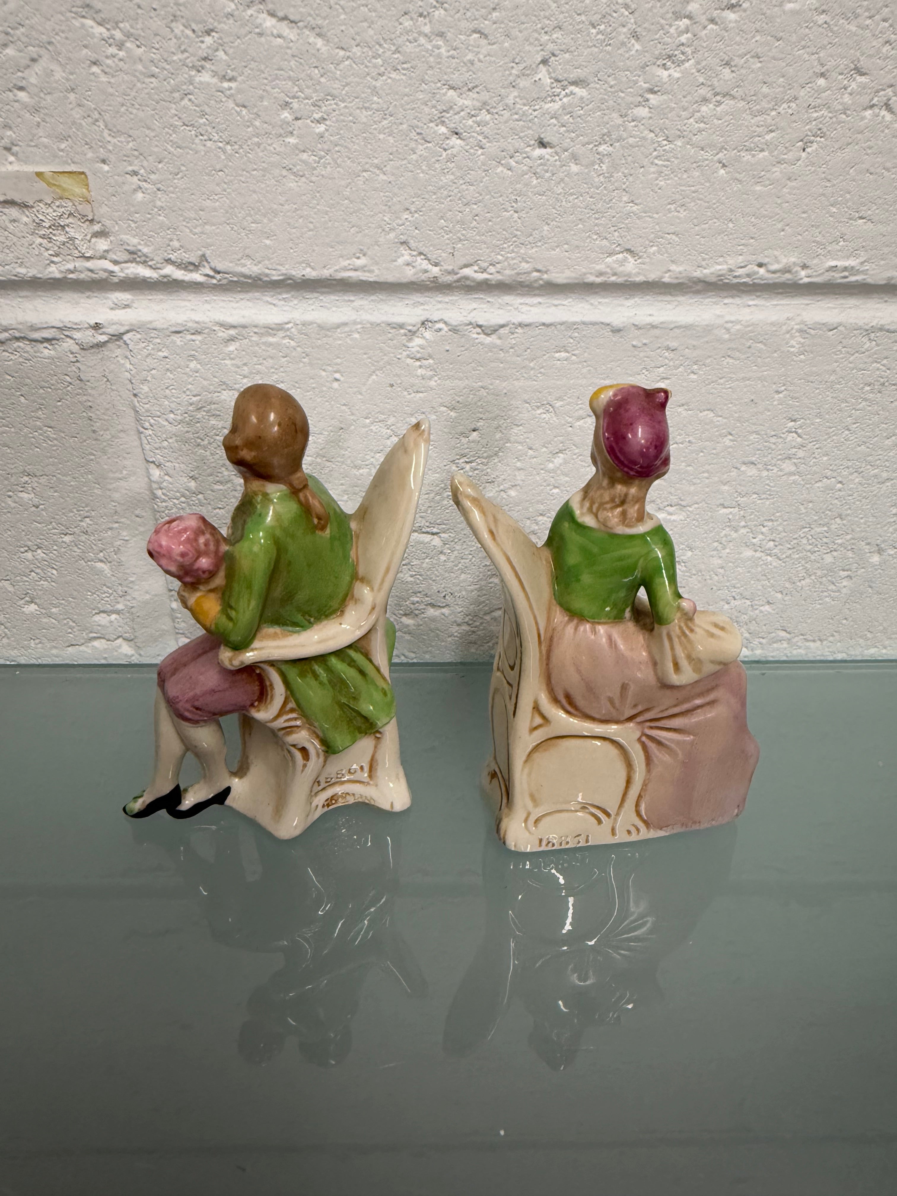Pair of Male and Female German Figures | Antique & Vintage | Moonee Ponds Antiques | Australia Wide