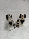Pair of Victorian Mantle Spaniel Statues | Antique & Vintage | Moonee Ponds Antiques | Australia Wide Delivery