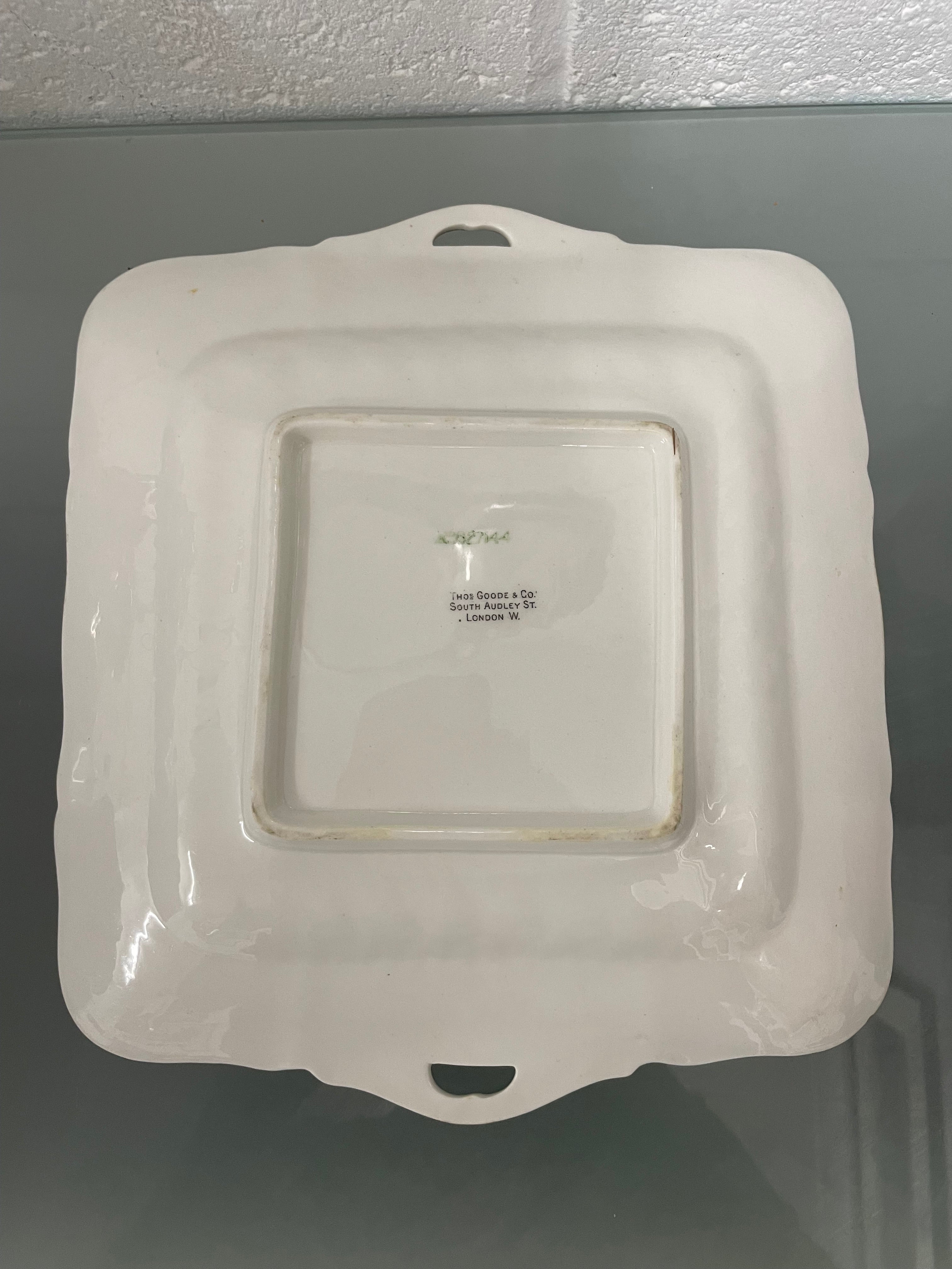 Antique Thomas Goode & Co Cake Serving Plate | Antique & Vintage | Moonee Ponds Antiques | Australia Wide Delivery