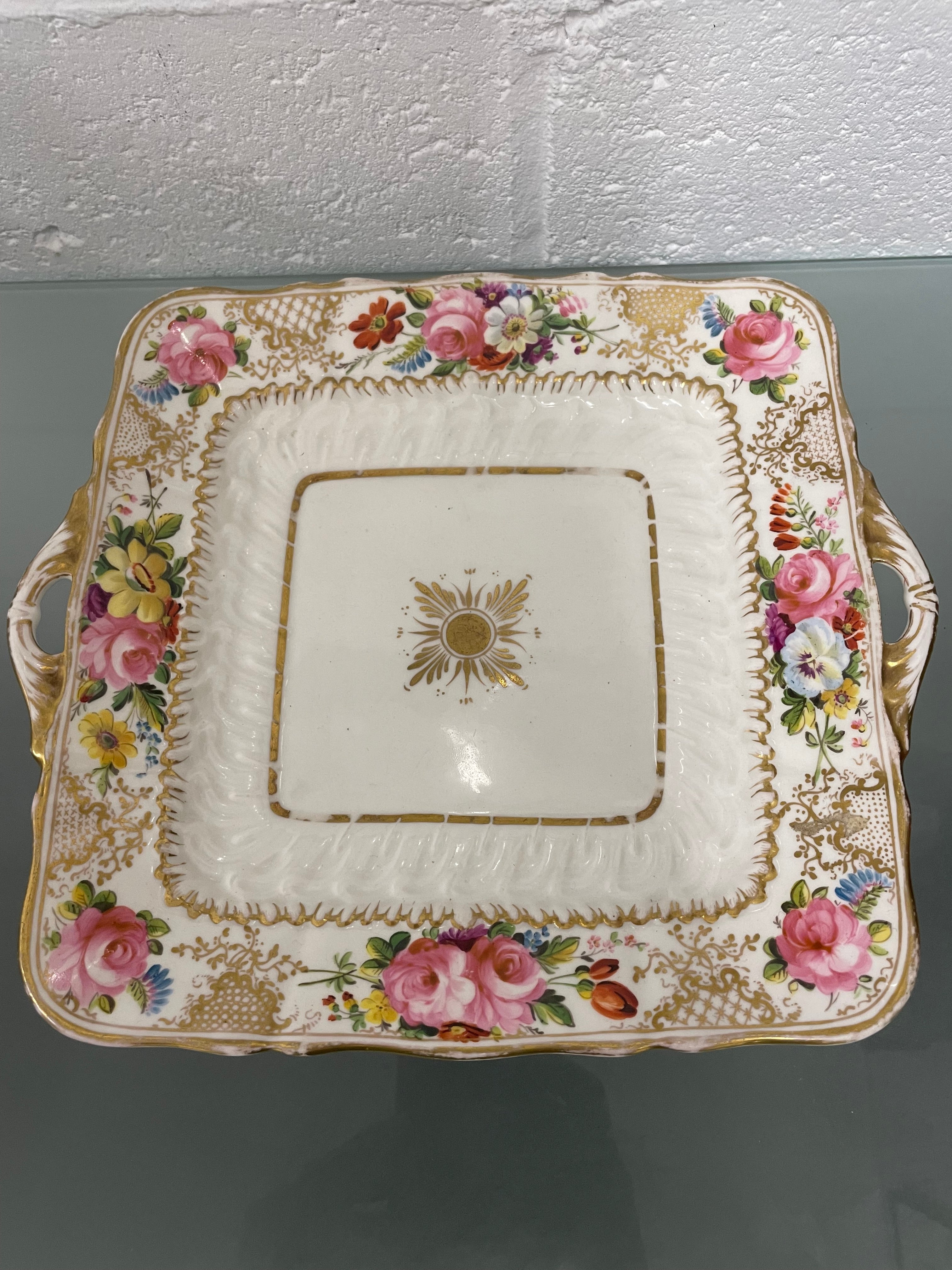 Antique "Thomas Goode & Co" Cake Serving Plate. | Antique & Vintage | Moonee Ponds Antiques | Australia Wide Delivery