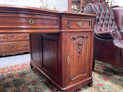French Walnut Louis XV Style Partners Desk | Antique & Vintage | Moonee Ponds Antiques | Australia Wide Delivery