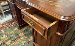 French Walnut Louis XV Style Partners Desk | Antique & Vintage | Moonee Ponds Antiques | Australia Wide Delivery