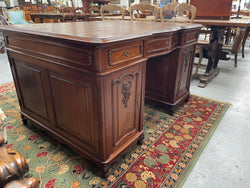 French Walnut Louis XV Style Partners Desk | Antique & Vintage | Moonee Ponds Antiques | Australia Wide Delivery