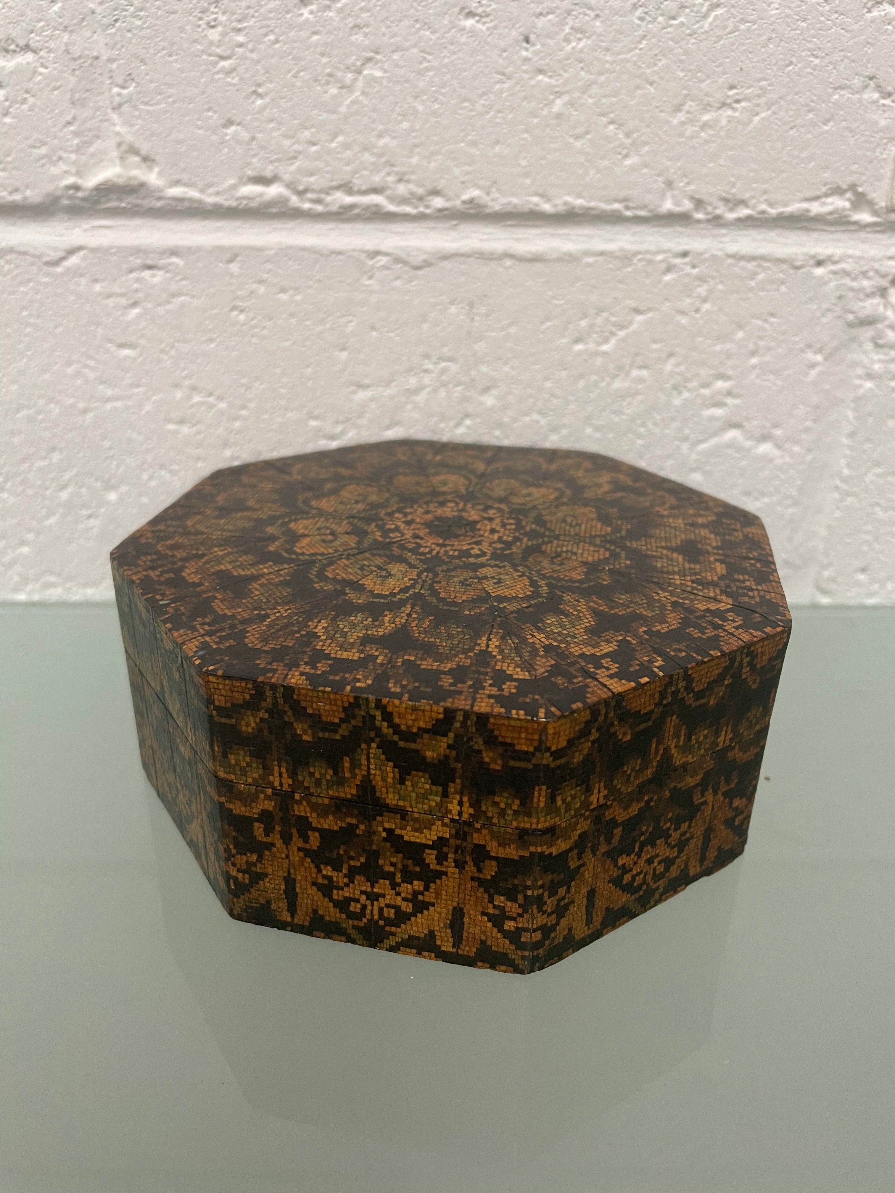 Tunbridge Ware Style Vintage Box | Antique & Vintage | Moonee Ponds Antiques | Australia Wide Delivery