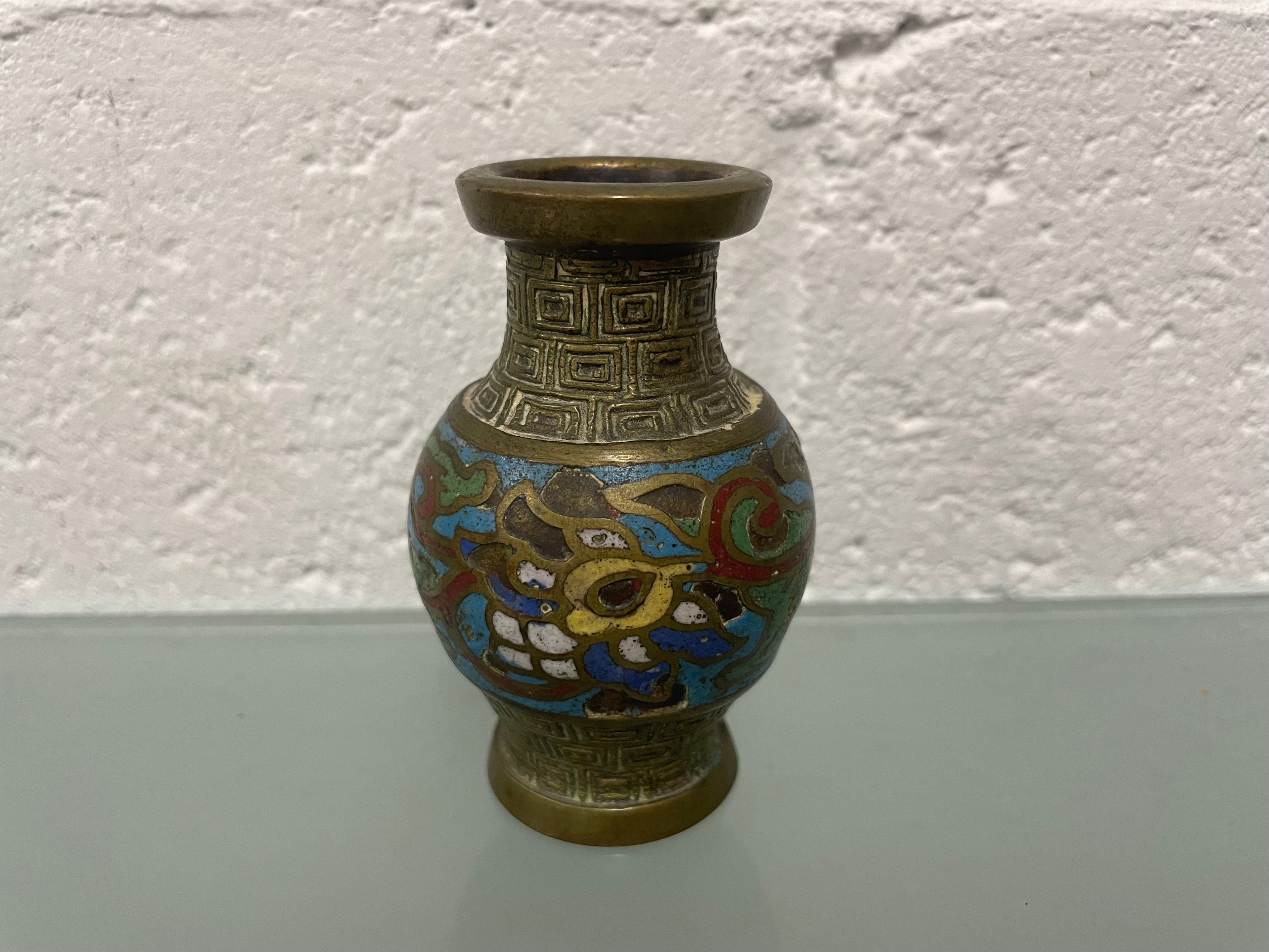 Antique Miniature Cloisonné Vase | Antique & Vintage | Moonee Ponds Antiques | Australia Wide Delivery