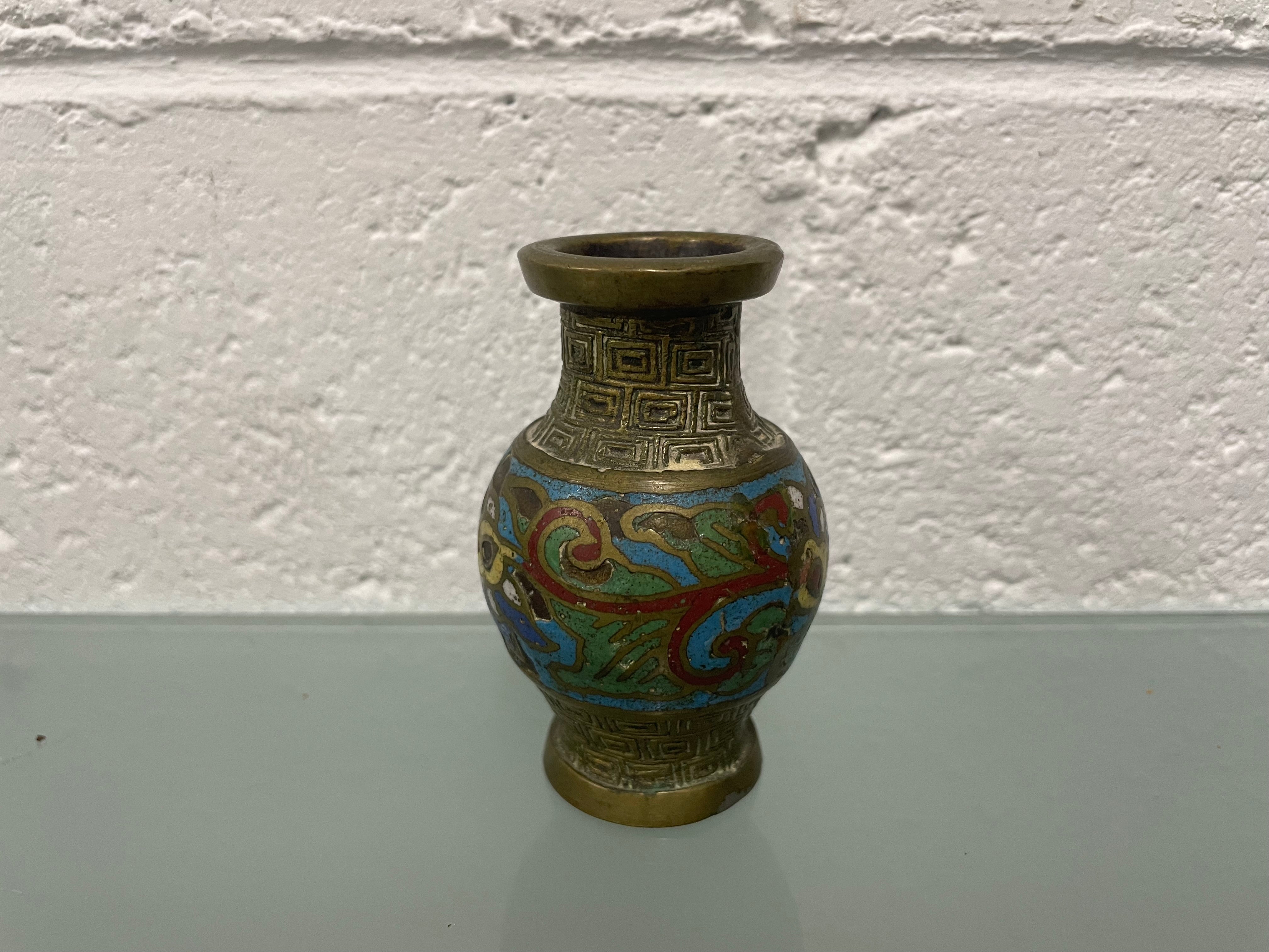 Antique Miniature Cloisonné Vase | Antique & Vintage | Moonee Ponds Antiques | Australia Wide Delivery