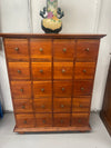Vintage Mahogany Multi Drawer Storage Cabinet | Antique & Vintage | Moonee Ponds Antiques | Australia Wide Delivery