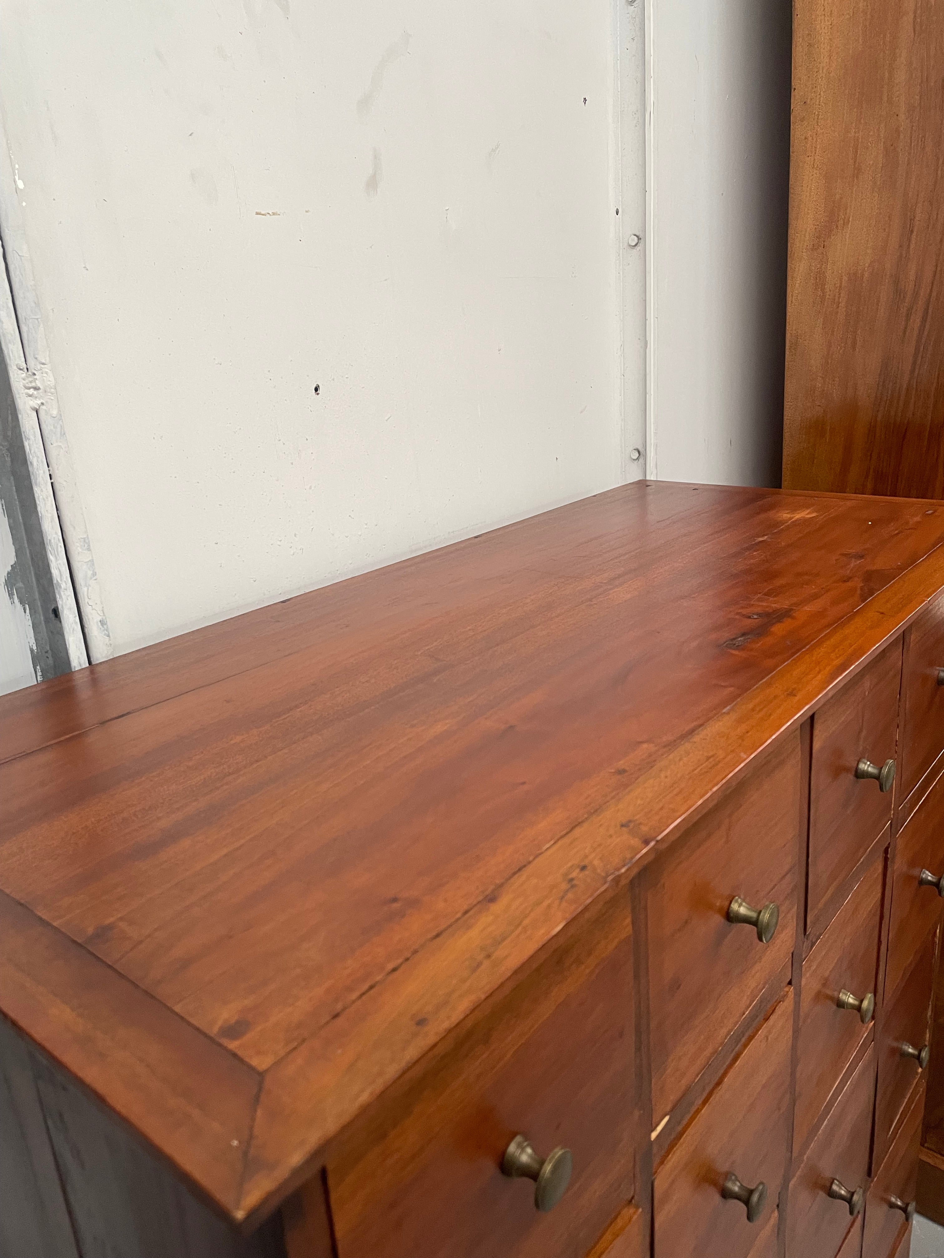 Vintage Mahogany Multi Drawer Storage Cabinet | Antique & Vintage | Moonee Ponds Antiques | Australia Wide Delivery